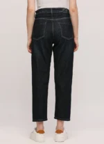 High Waist Relaxed Fit Women’s Jeans/Denim Pant/Ladies Mom Blue Jeans - Image 3