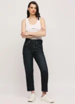High Waist Relaxed Fit Women’s Jeans/Denim Pant/Ladies Mom Blue Jeans - Image 6