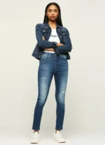 High Waist Skinny Fit Women’s Jeans/Denim Pant/Ladies Blue Jeans