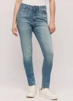 High Rise Skinny Fit Women’s Jeans/Denim Pant/Ladies Blue Jeans - Image 9