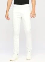 PEPE JEANS CHINOX WHITE MID RISE SKINNY JEANS/DENIM PANT - Image 2