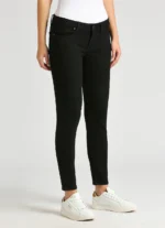 Black Mid Waist Skinny Fit Women’s Jeans/Denim Pant/Ladies Jeans - Image 6