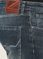 PEPE JEANS CHINOX DARK BLUE MID RISE SKINNY JEANS/DENIM PANT - Image 5