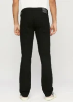 VAPOUR BLACK MID RISE SLIM FIT JEANS - Image 4