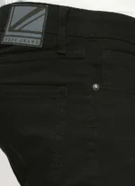 VAPOUR BLACK MID RISE SLIM FIT JEANS - Image 5