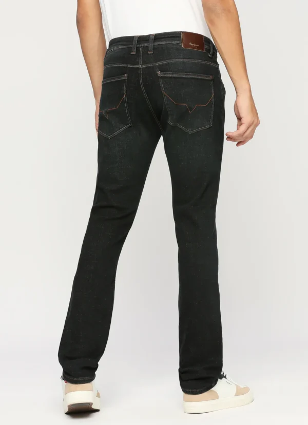VAPOUR BLUE MID RISE SLIM FIT JEANS - Image 3