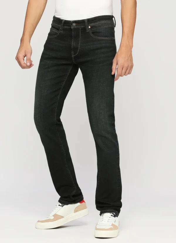 VAPOUR BLUE MID RISE SLIM FIT JEANS - Image 4