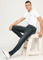 PEPE JEANS CHINOX DARK BLUE MID RISE SKINNY JEANS/DENIM PANT