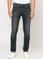 PEPE JEANS CHINOX DARK BLUE MID RISE SKINNY JEANS/DENIM PANT - Image 2