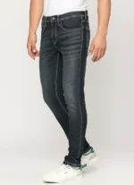 PEPE JEANS CHINOX DARK BLUE MID RISE SKINNY JEANS/DENIM PANT - Image 4