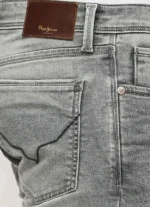 Pepe Jeans Men's Vapour Tapor Low Rise Tapered Jeans Grey - Image 5
