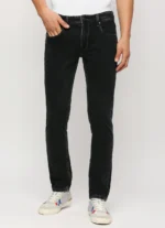 Pepe Jeans Men's Vapour Slim Fit Mid Waist Lightly Fade Black Jeans - Image 2