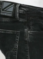 Pepe Jeans Men's Vapour Slim Fit Mid Waist Lightly Fade Black Jeans - Image 5
