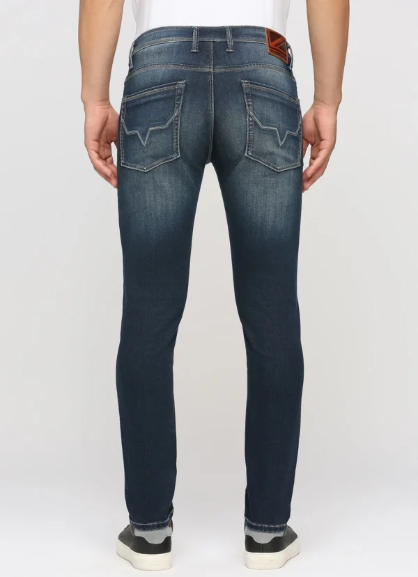 Pepe Jeans Men's Vapour Slim Fit Mid Waist Lightly Fade Jeans - Image 4