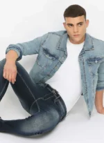 Pepe Jeans Men's Vapour Slim Fit Mid Waist Lightly Fade Jeans