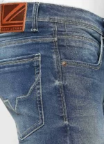 PEPE JEANS CHINOX BLUE MID RISE SKINNY JEANS/DENIM PANT - Image 5