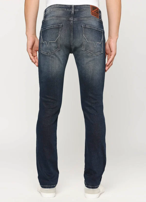 Pepe Jeans Men's Vapour Slim Fit Mid Waist Lightly Fade Jeans - Image 5