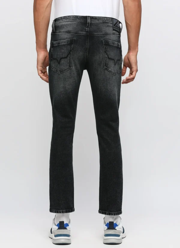 Pepe Jeans Men's Vapour Black Low Rise Trapped  Jeans - Image 3