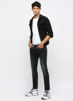 Pepe Jeans Men's Vapour Black Low Rise Trapped  Jeans - Image 6