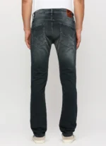 Pepe Jeans Men's Vapour Slim Fit Mid Waist Lightly Fade Black Jeans - Image 4