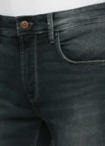 Pepe Jeans Men's Vapour Slim Fit Mid Waist Lightly Fade Black Jeans - Image 6