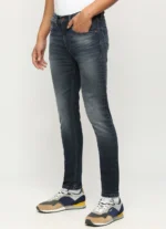 PEPE JEANS CHINOX DARK BLUE MID RISE SKINNY JEANS/DENIM PANT - Image 5