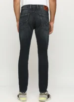 PEPE JEANS CHINOX DARK BLACK MID RISE SKINNY JEANS/DENIM PANT - Image 4