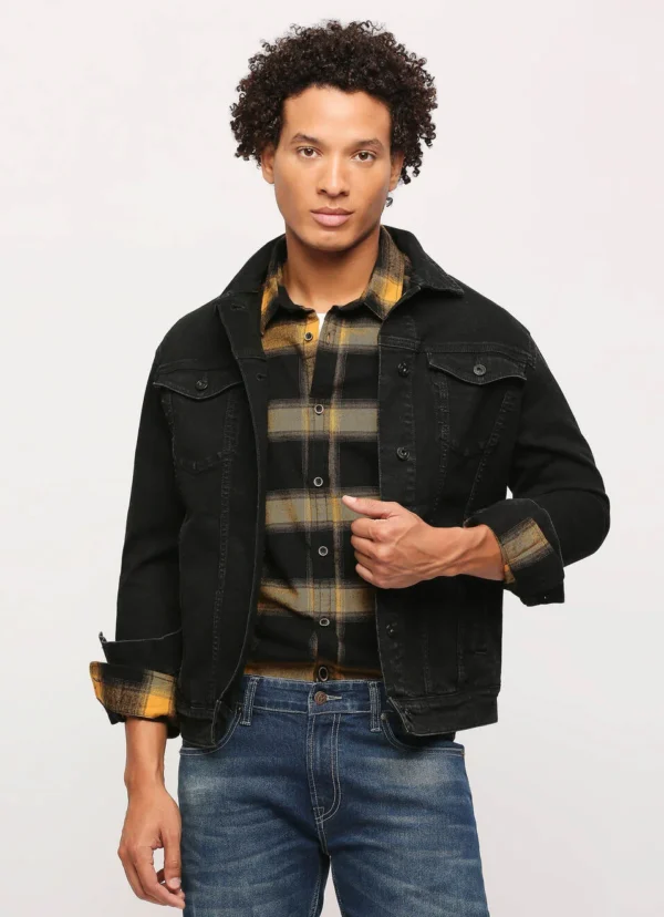 PEPE JEANS ORANGE CHECKS LONG SLEEVE SHIRT - Image 2