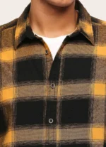 PEPE JEANS ORANGE CHECKS LONG SLEEVE SHIRT - Image 5