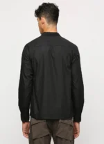 PEPE JEANS BLACK FLAP POCKET FULL SLEEVE SHIRT - Image 3