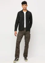 PEPE JEANS BLACK FLAP POCKET FULL SLEEVE SHIRT - Image 6