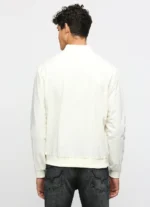 PEPE JEANS WHITE LIGHTWEIGHT CUT SEW JACKET - Image 3