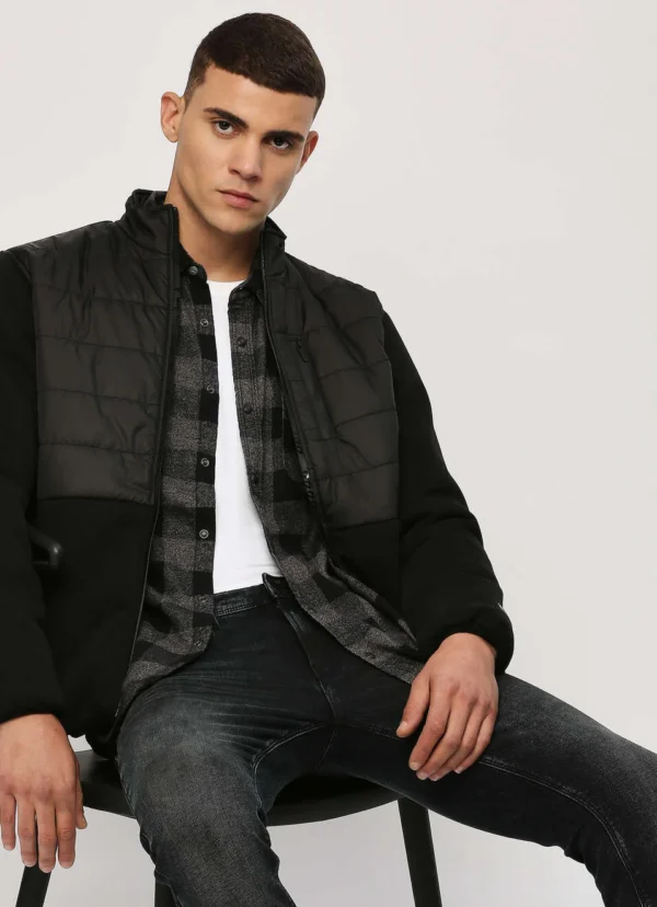 PEPE JEANS BLACK CHECKS LONG SLEEVE SHIRT - Image 2