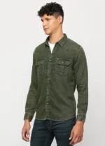 PEPE JEANS GREEN LONG SLEEVE SHIRT - Image 5