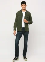 PEPE JEANS GREEN LONG SLEEVE SHIRT - Image 7