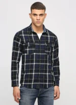 PEPE JEANS INDIGO CHECKS LONG SLEEVE SHIRT - Image 3