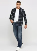 PEPE JEANS INDIGO CHECKS LONG SLEEVE SHIRT - Image 6