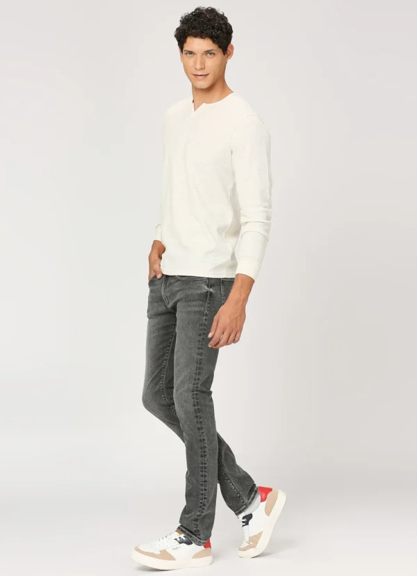 PEPE JEANS HENLEY FULL SLEEVE WHITE T-SHIRT - Image 6