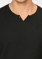 PEPE JEANS JONNY NECK FULL SLEEVE BLACK T-SHIRT - Image 5