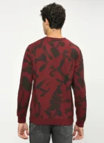 PEPE JEANS ALL OVER PRINTED GRAPHIC PRINT FULL SLEEVE SWEATSHIRT - Image 3