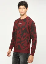 PEPE JEANS ALL OVER PRINTED GRAPHIC PRINT FULL SLEEVE SWEATSHIRT - Image 4