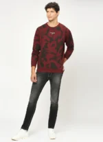 PEPE JEANS ALL OVER PRINTED GRAPHIC PRINT FULL SLEEVE SWEATSHIRT - Image 6