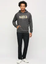 PEPE JEANS GRAPHIC PRINT HOODED THUNDER SWEATSHIRT