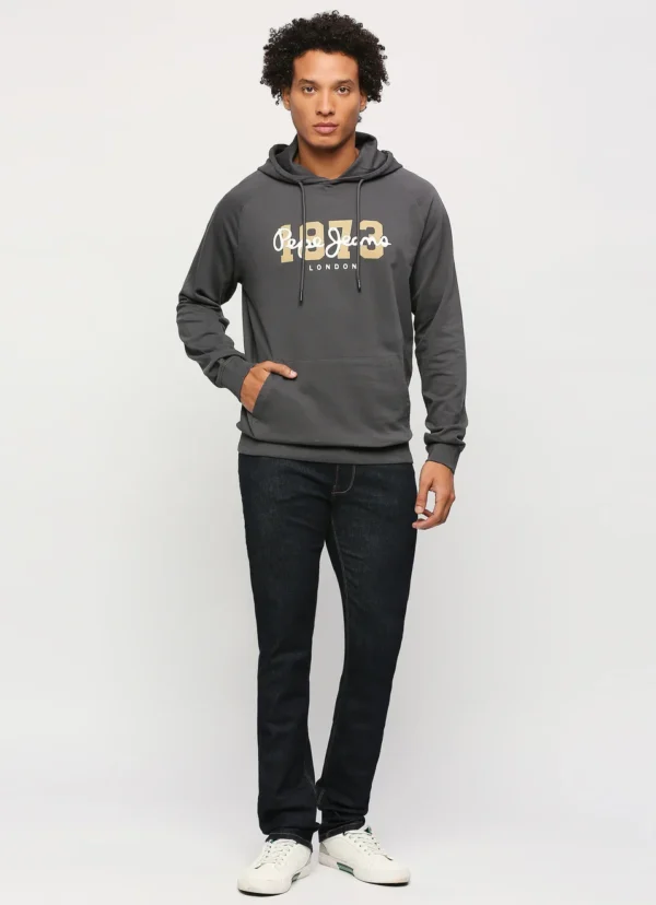 8905875056263_7 PEPE JEANS GRAPHIC PRINT HOODED THUNDER SWEATSHIRT - Image 1