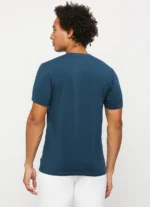 PEPE JEANS GRAPHIC PRINT SHORT SLEVEE TEEL BLUE T-SHIRT - Image 4