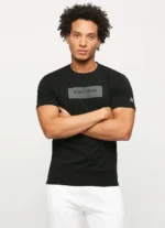 PEPE JEANS GRAPHIC PRINT SHORT SLEVEE T-SHIRT BLACK
