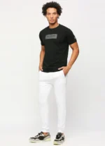 PEPE JEANS GRAPHIC PRINT SHORT SLEVEE T-SHIRT BLACK - Image 7