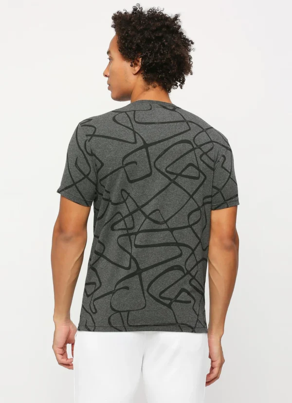 8905875059509_3 PEPE JEANS Grey Print Casual Short Sleeves Round Neck Men Slim Fit T-Shirt - Image 7