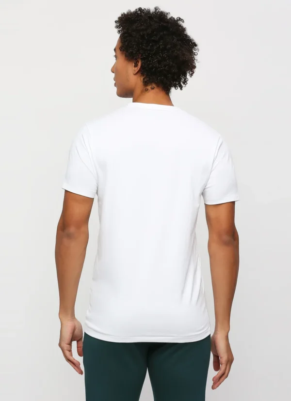 PEPE JEANS WHITE GRAPHIC PRINT SHORT SLEEVE T-SHIRT - Image 4