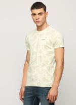PEPE JEANS WHITE PRINTED SHORT SLEEVE T-SHIRT - Image 4